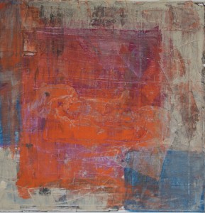 Sleeping Colours Collage 40x40cm Christiane Herold 2014