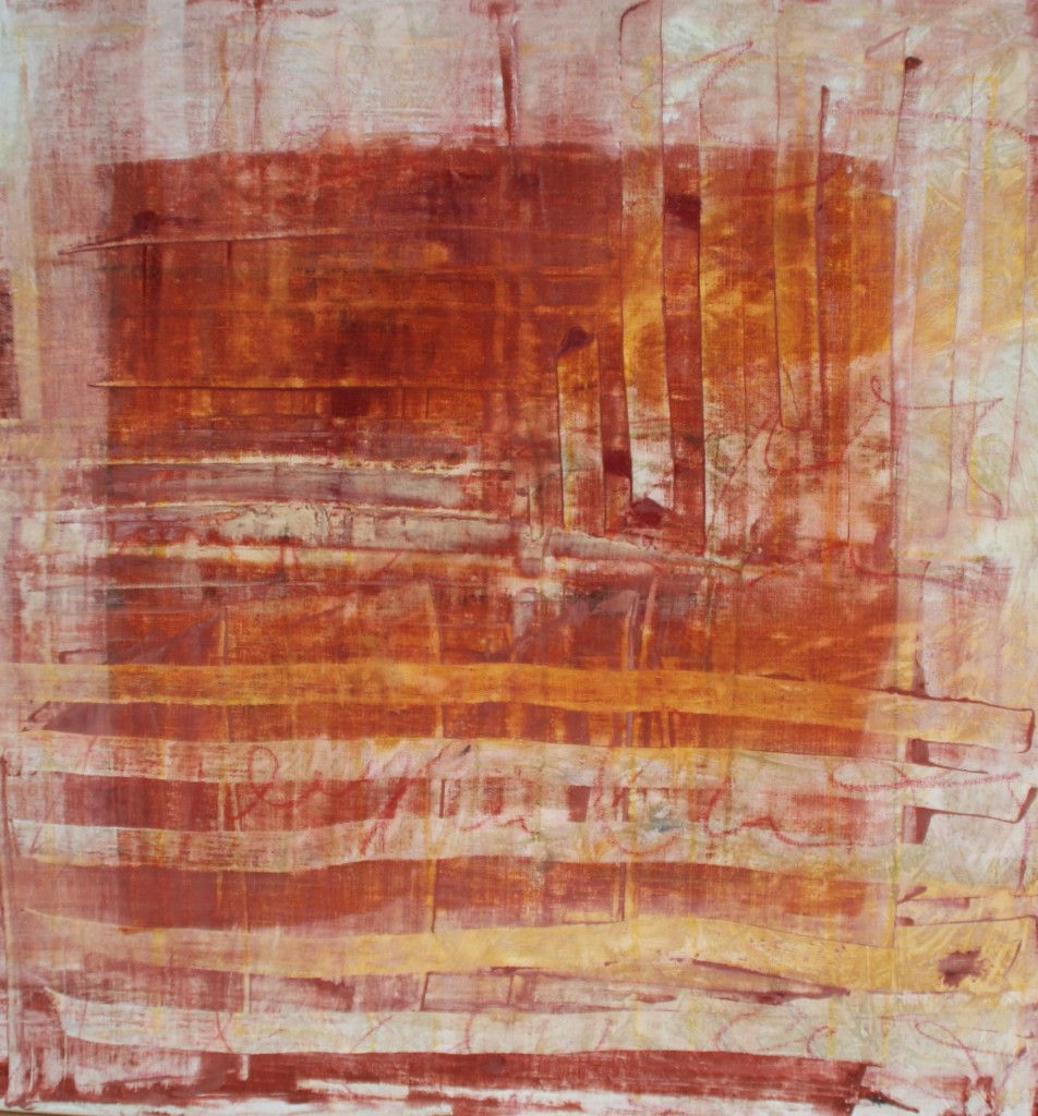 Wechsellicht II Mischtechnik Größe: 80x80cm Christiane Herold 2014