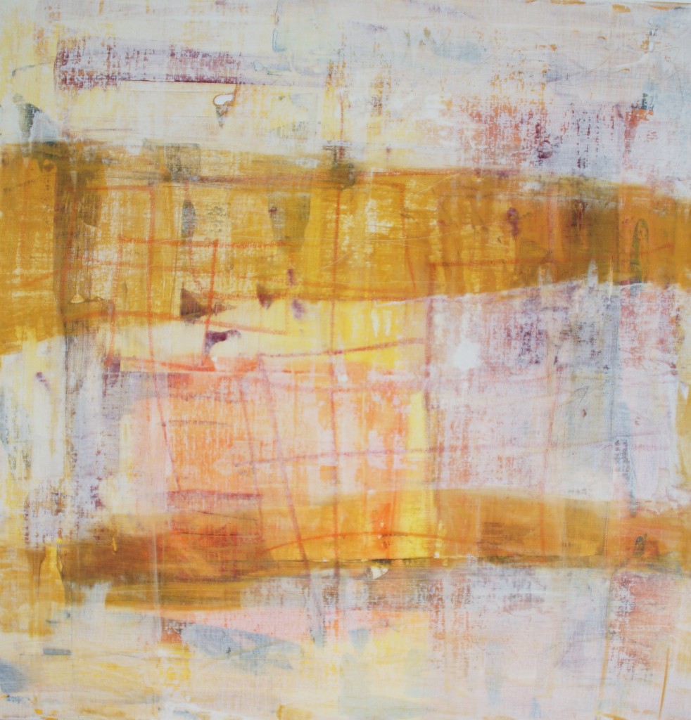 Wechselllicht III Mischtechnik auf Leinwand Größe 80x80cm Christiane Herold 2014