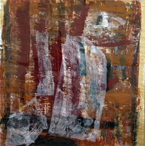 Gretchens Geist Acryl auf Papier 70x100 gerahmt