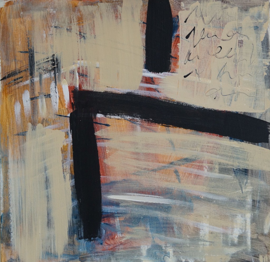 Hochhausgebirge Bild 8 50x50 Acryl auf Leinwand