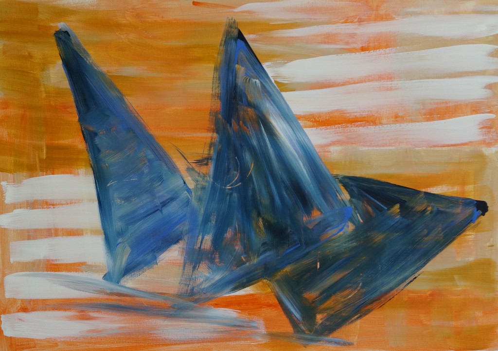 Stadtstrände Bild 2 70x100 Acryl auf Leinwand