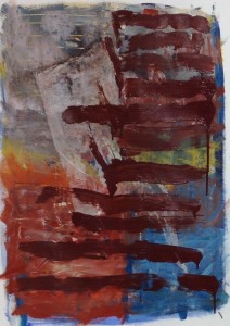 Égalité! Bild 2 70x100 Acryl auf Papier